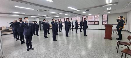61기 자치 지휘근무자 임명식
